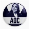 Alexandria Ocasio-Cortez AOC Button
