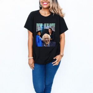 Bernie Sanders AOC Jasmine Crockett Fight the Oligarchy Shirt