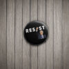 Bernie Sanders AOC Resist Button