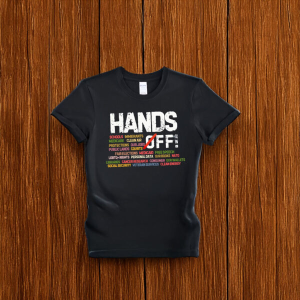 Bernie Sanders Hands Off Protest T-Shirt
