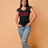 Black Women Were Right Ladies V-Neck T-shirt