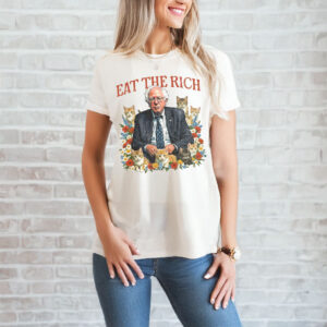Cat Bernie Sanders, Fight Oligarchy Tour Shirt