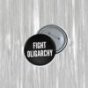 Fight Oligarchy AOC Pin Button