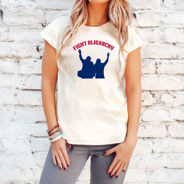 Fight the Oligarchy Bernie Sanders & AOC 2025 Shirt
