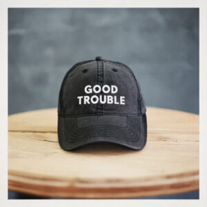Good Trouble Resist the Oligarchy Hat