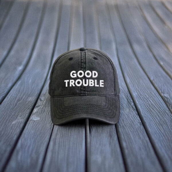 Good Trouble Resist the Oligarchy Hat