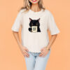 Is He Dead Yet Black Cat T-shirt
