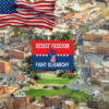 Resist Fascism Fight Oligarchy Yard Sign