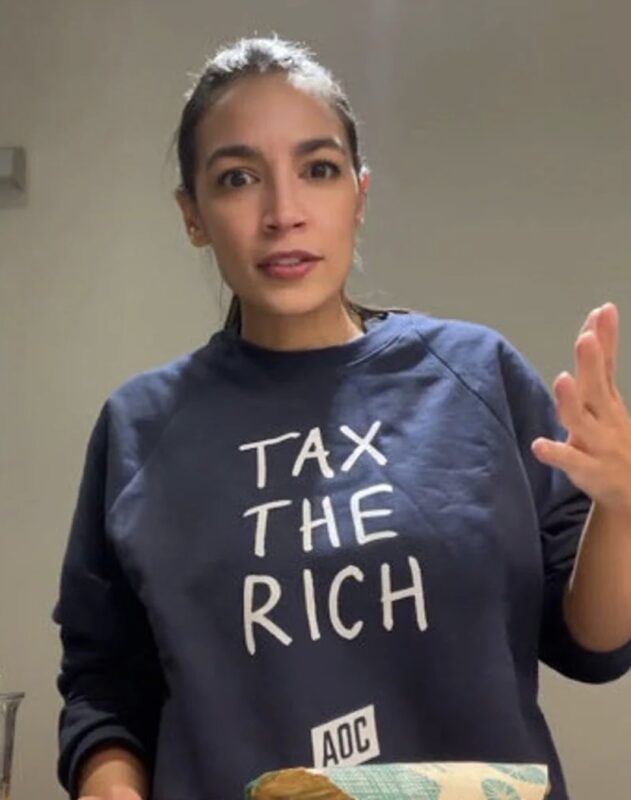 Tax the Rich AOC T-Shirt