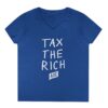 Tax the Rich AOC Ladies' V-Neck