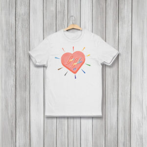 AOC – Love Louder White T-Shirt