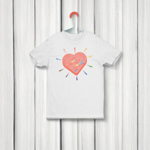 AOC – Love Louder White T-Shirt