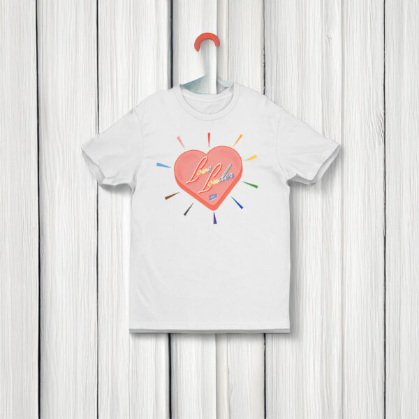 AOC – Love Louder White T-Shirt