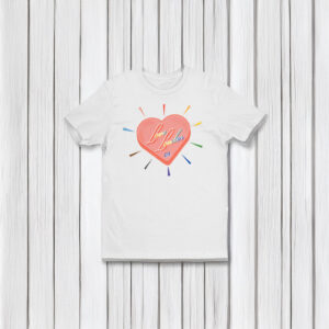 AOC – Love Louder White T-Shirt
