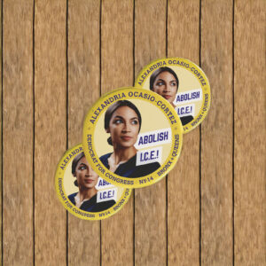 AOC This Is The Beginning Gold Buttons