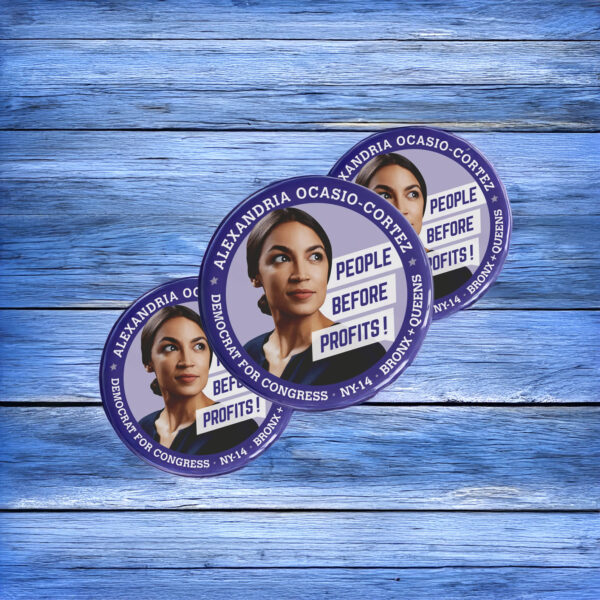 Alexandria Ocasio-Cortez - This Is The Beginning Buttons