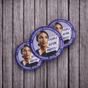 Alexandria Ocasio-Cortez - This Is The Beginning Buttons